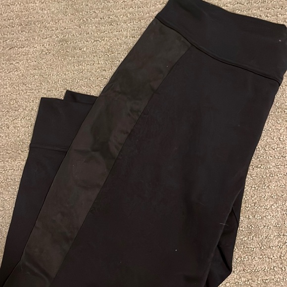 Free people pants with suede side detail - Picture 1 of 3